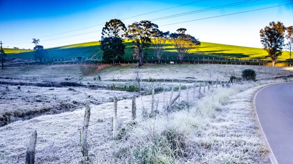 Minas Gerais registra a menor temperatura do país