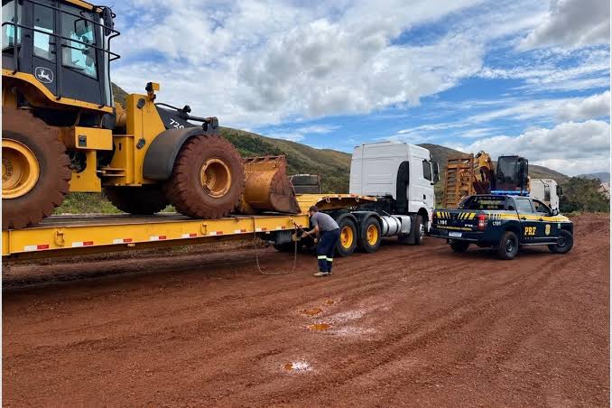 PRF combate mineração ilegal em Itabirito